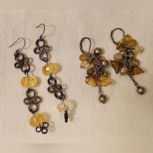 2 Dangle Earrings